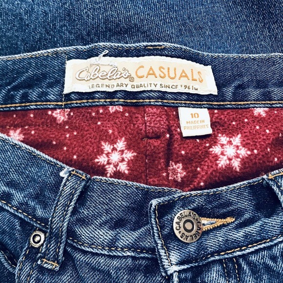 Cabela 10 Blue Jeans Casuals Medium Wash - Picture 3 of 8